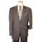 Giorgio Cosani Taupe Plaid Super 150's Cashmere Wool Suit